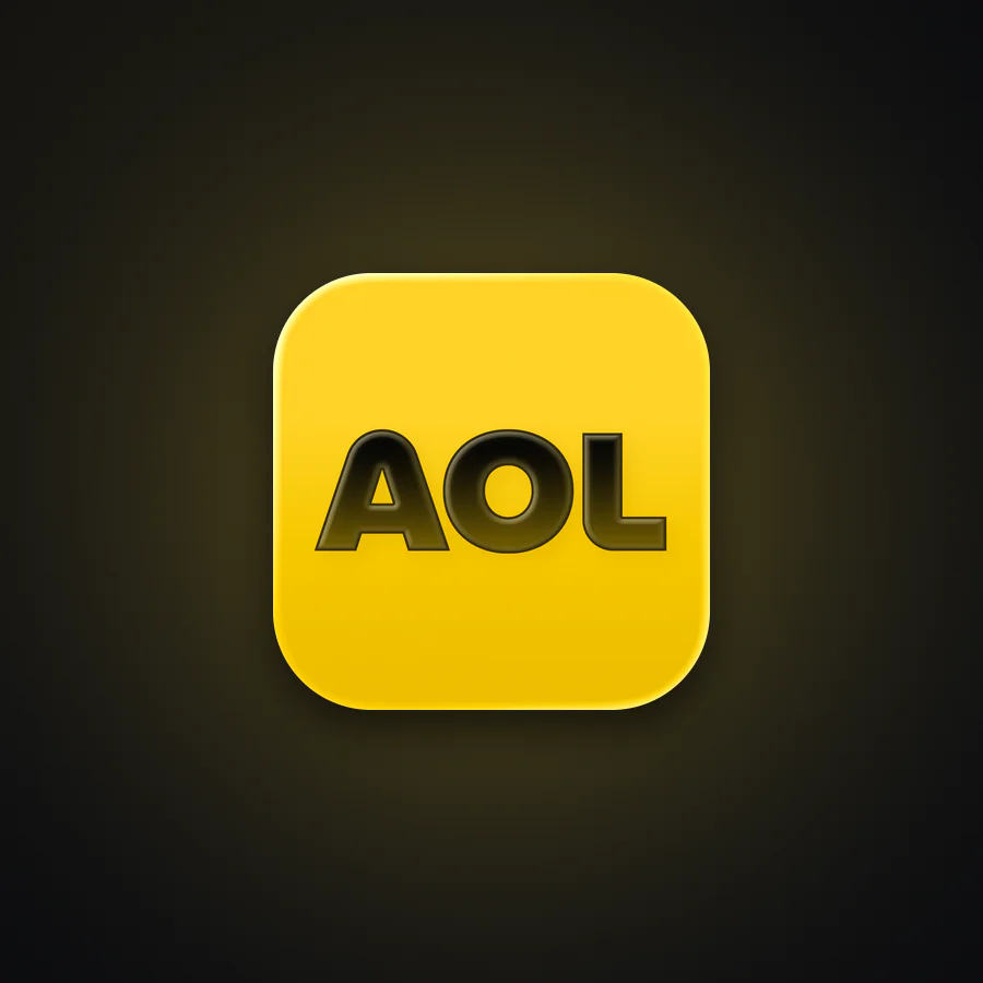 AOL email account (registered 2023–2025) — pack of 2