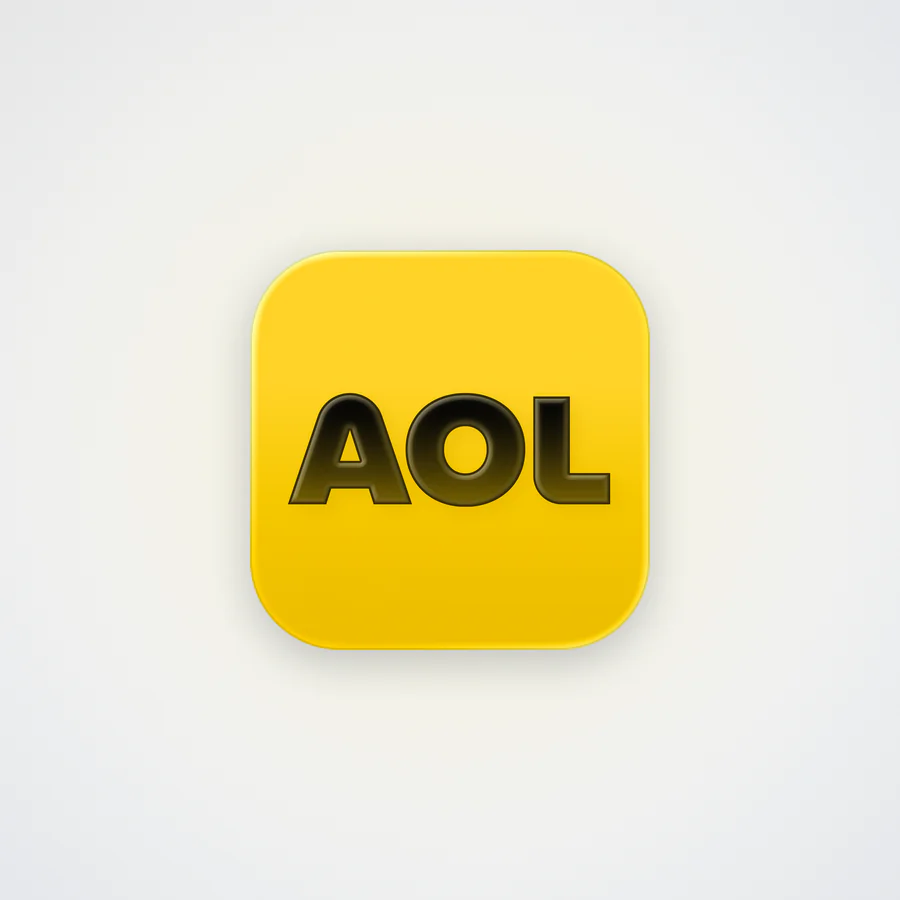 AOL email account (registered 2023–2025) — pack of 2