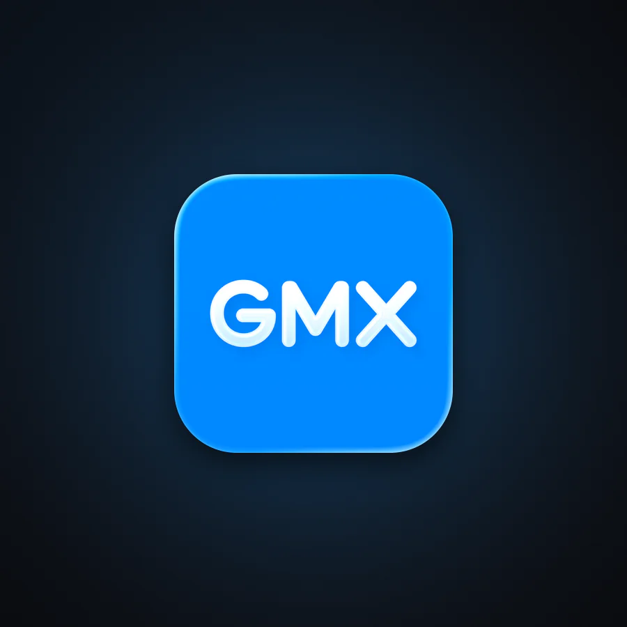 GMX email account (registered 2020–2025) — pack of 2