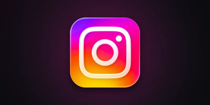 Instagram account, empty profile, mailbox included
