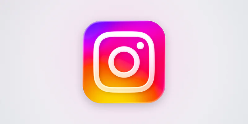 Instagram account, empty profile, mailbox included