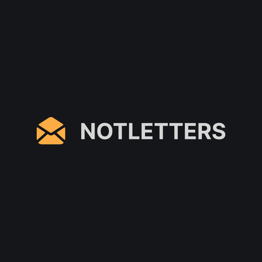 Notletters email account — pack of 500