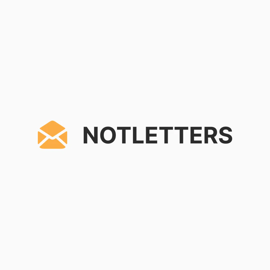 Notletters email account — pack of 500